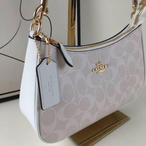 Signature Canvas Shoulder Bag – 2-Way Crossbody Design