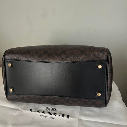 Coach Large Rowan Satchel Bag & Matching Wallet