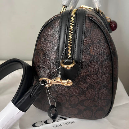 Coach Large Rowan Satchel Bag & Matching Wallet