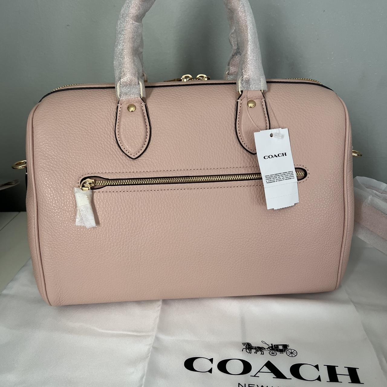 Coach Rowan Large Satchel Bag – Shell Charm