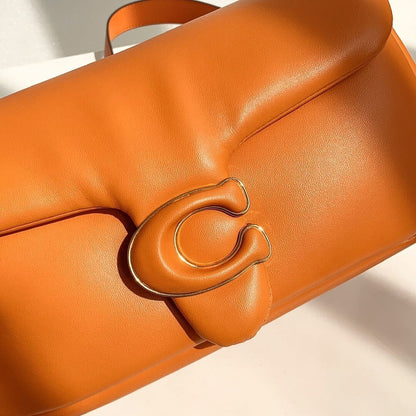 Leather Pillow Tabby Shoulder Crossbody Bag