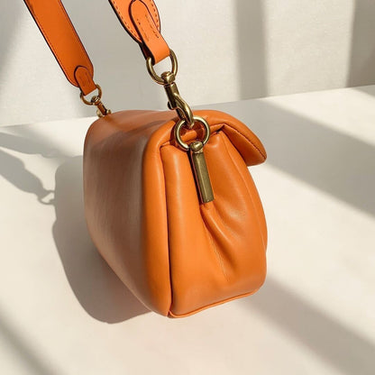 Leather Pillow Tabby Shoulder Crossbody Bag