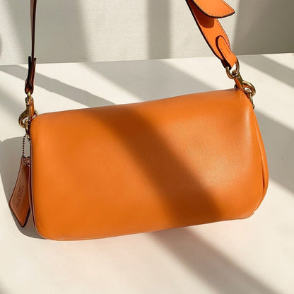 Leather Pillow Tabby Shoulder Crossbody Bag
